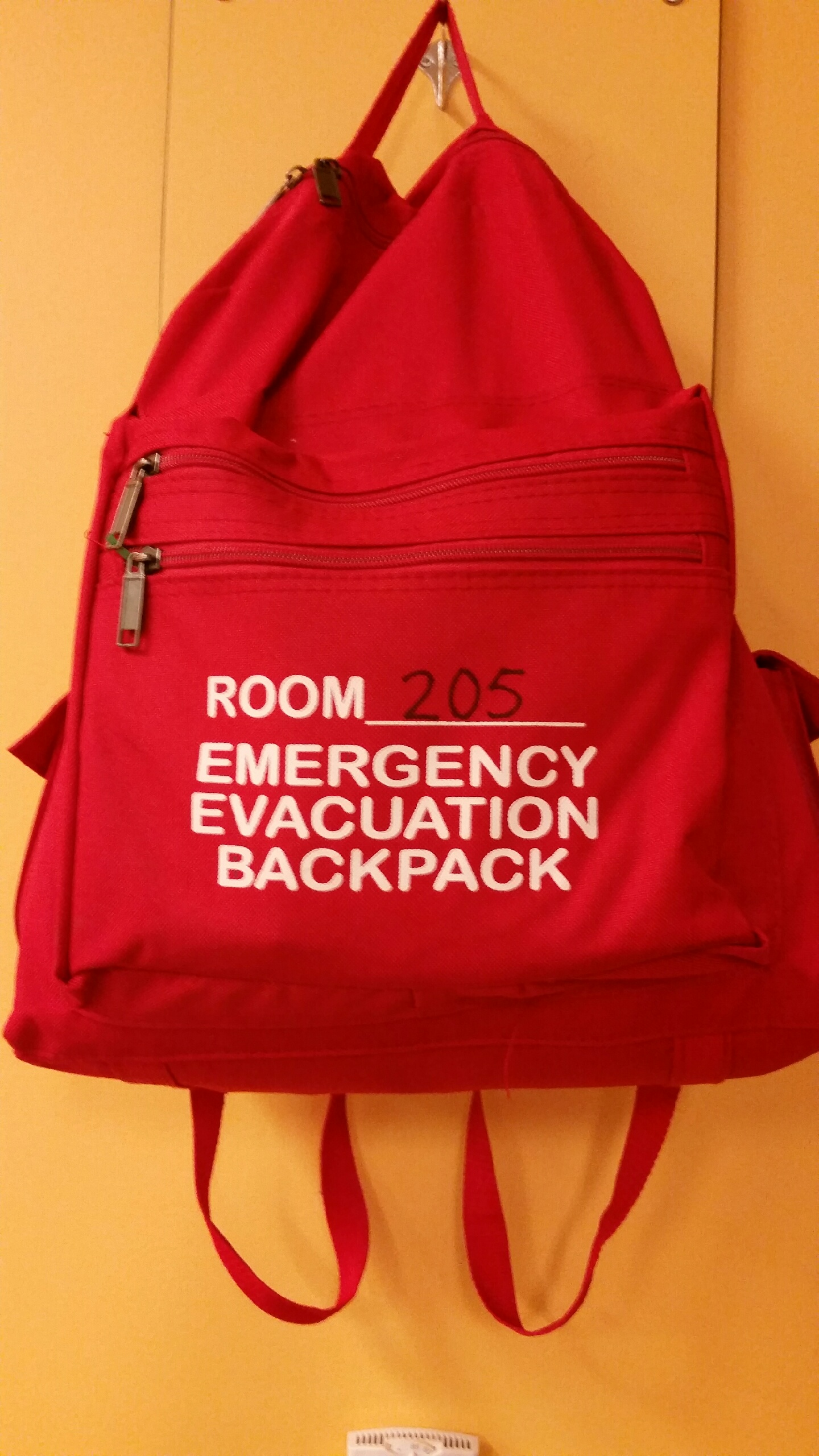 evac bag list